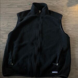 Patagonia Synchilla Black Fleece Vest Men’s XL